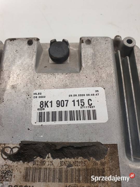 STEROWNIK SILNIKA AUDI A4 B8 18 TFSI 8K1907115C Komputery Przystajń sprzedam