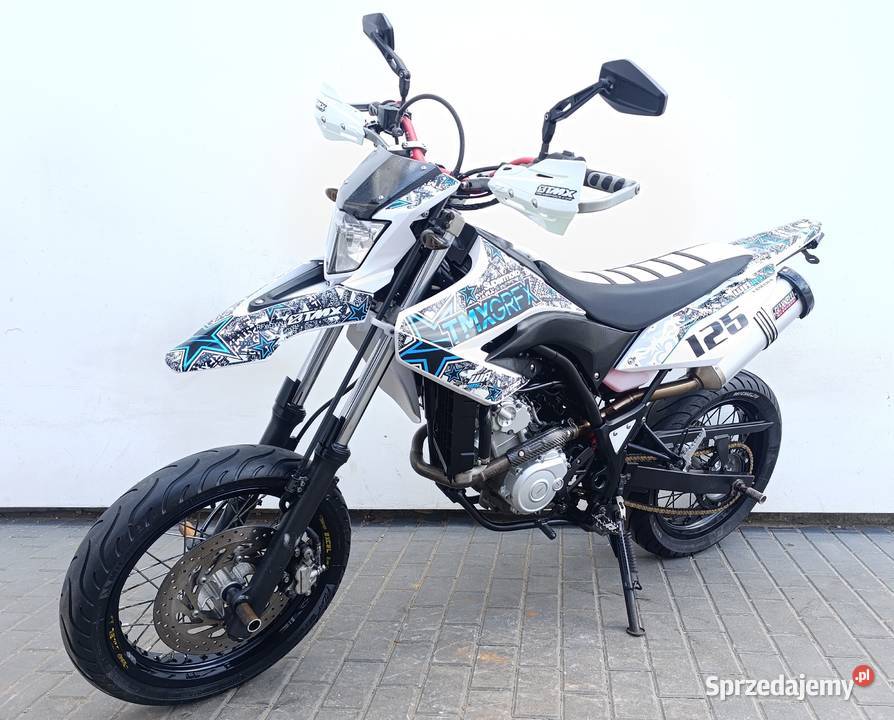 Yamaha WR 125 dużo dodatków WR125 2013 SUPERMOTO Ostrołęka sprzedam