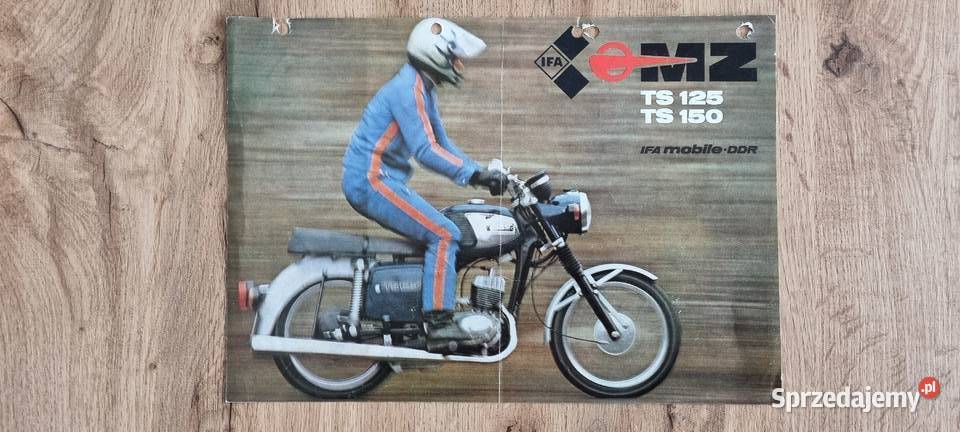 Prospekt mz Ts 150 TS 125 Siedlce