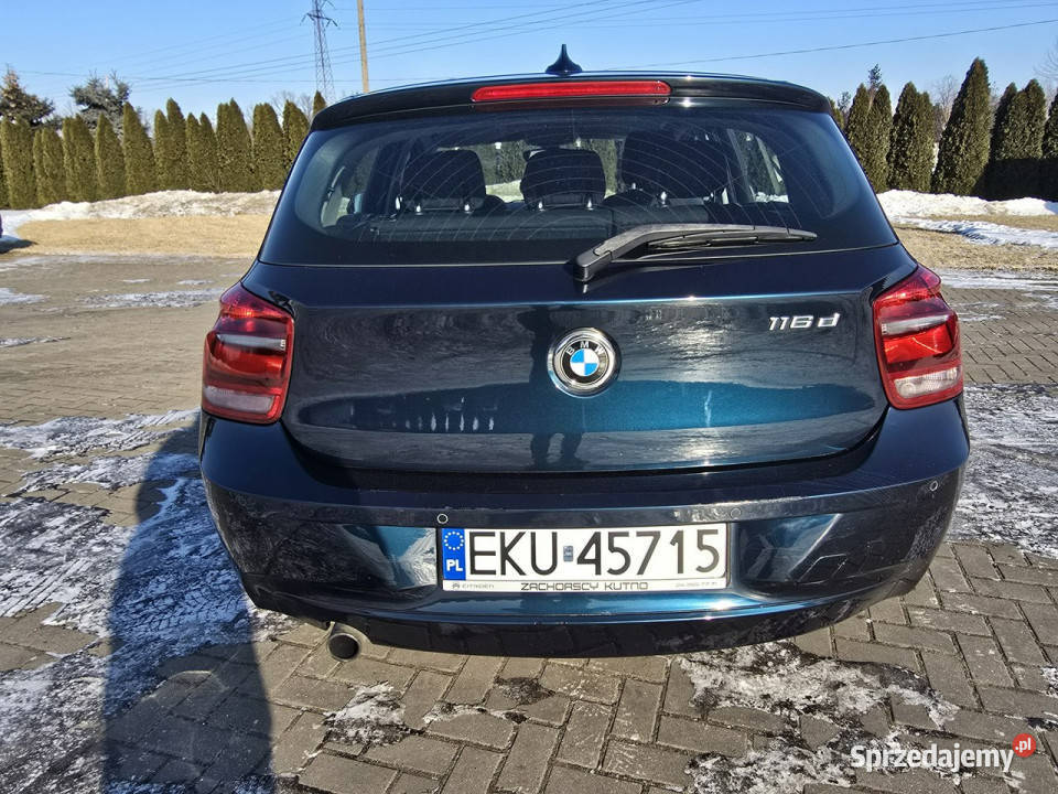 BMW 116 20d Navigacja elektrochrom. lusterko wst. łódzkie Kutno sprzedam