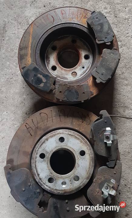Tarcze klocki przód tył AUDI A4 B8 komplet osobowe Radom
