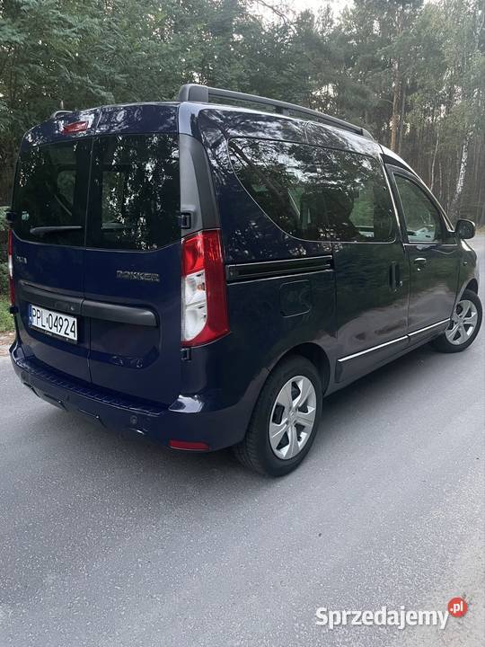 DACIA DOKKER 16 GAZ LPG Klima Navigacja Lift wspomaganie kierownicy Dokker Krzyżówka sprzedam