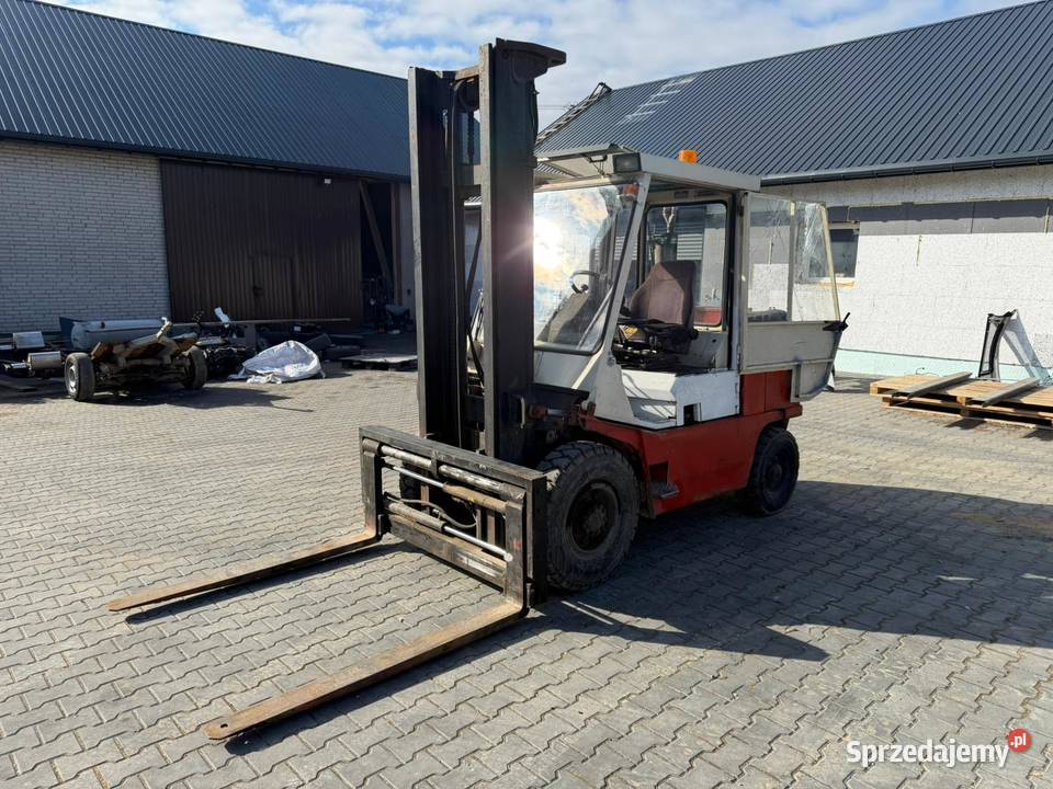 Wózek widłowy yale gdp 40mcv z wagą Sokoły