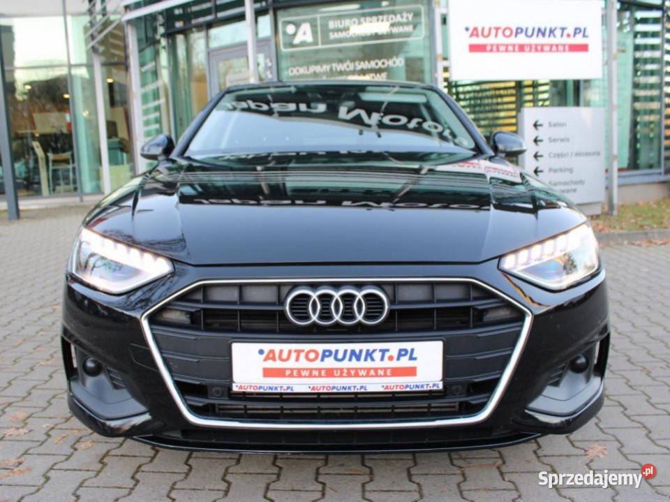 Audi A4 2022r Salon IWŁ ASO FV23 NAVI DSG Kamera nieuszkodzony Chorzów