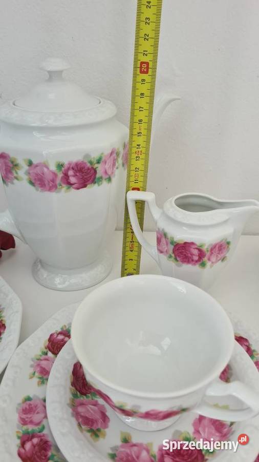 Porcelana Rosenthal Biała Maria w róże małopolskie Gorlice sprzedam