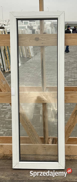 OKNA KacprzaK Witryna 45X133 FIX Używany PCV Okna ścienne Lublin