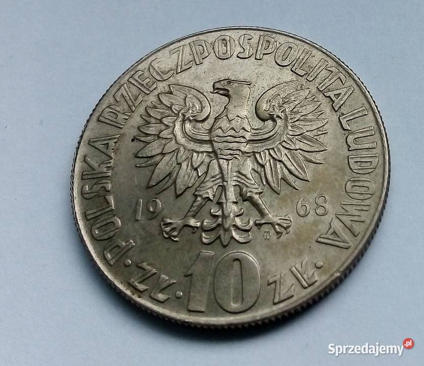 POLSKA10 1968 r CuNi M KOPERNIK Antyki, Sztuka, Kolekcje Legionowo