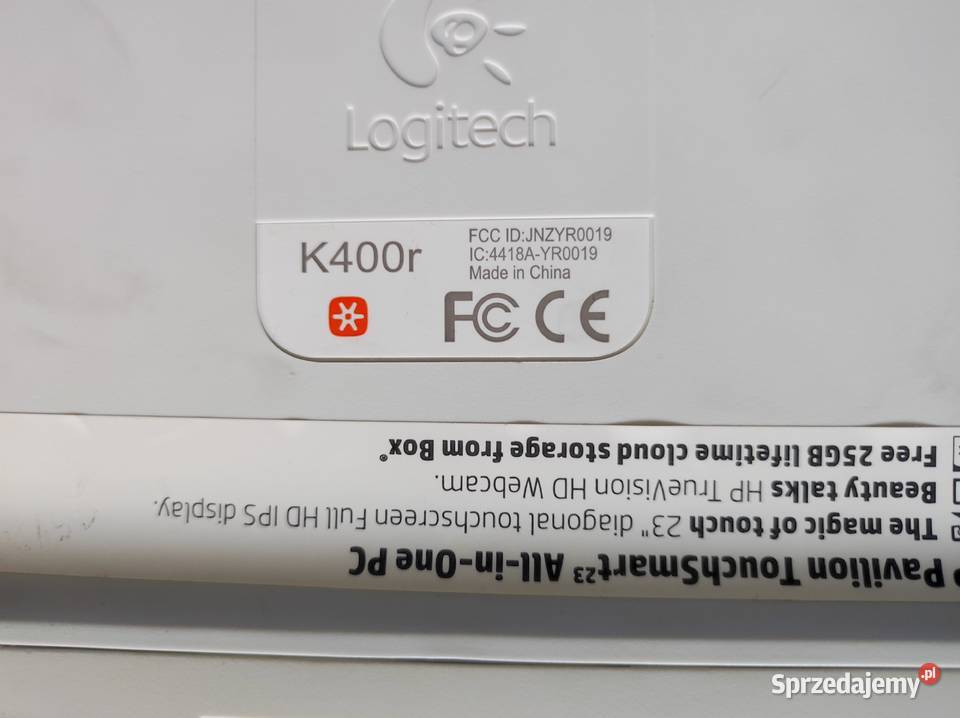 klawiatura bezprzewodowa Logitech Wireless Touch