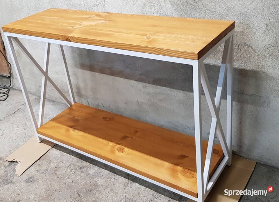 Konsola loft BLAT SOSNOWY dębowy NA WYMIAR warmińsko-mazurskie