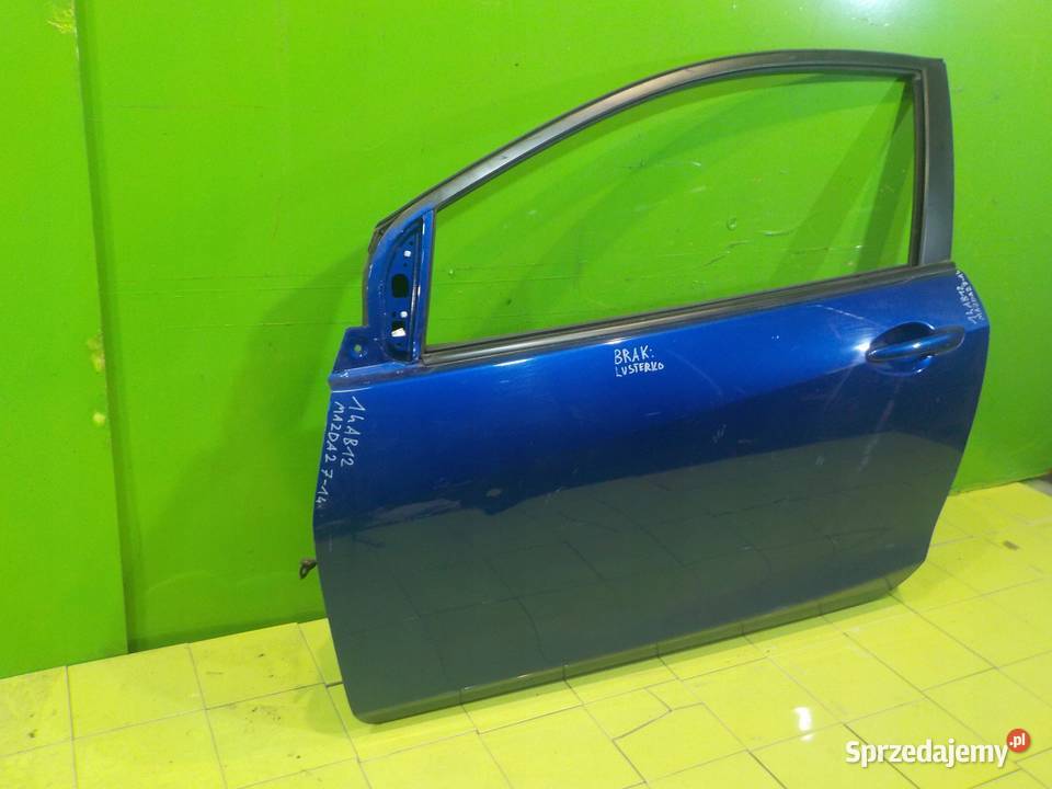 MAZDA 2 III DE 13 B 09r drzwi lewe przod Suków