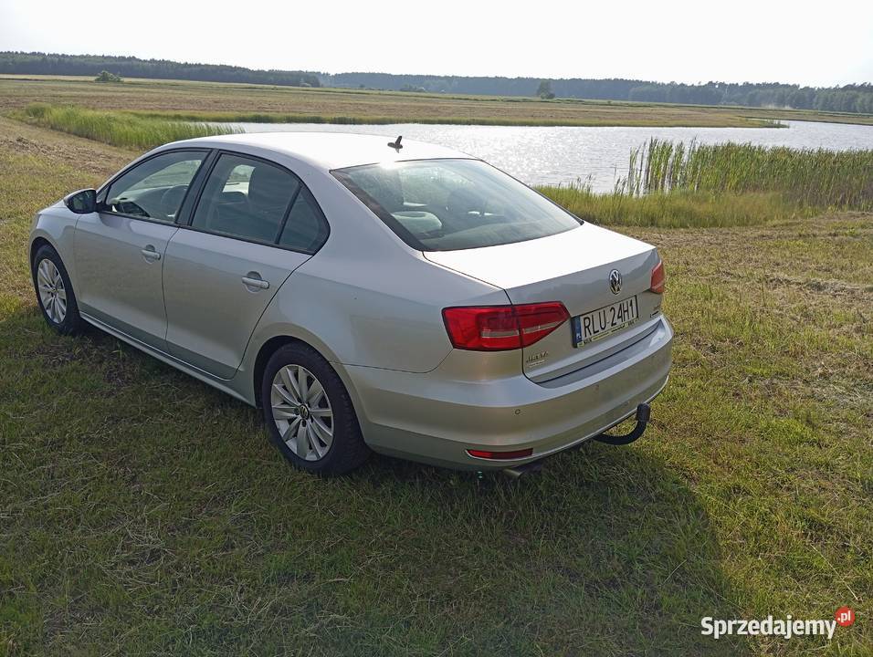 VW Jetta 2015 r Lift 20 TDI Salon Polska srebrny Lubaczów