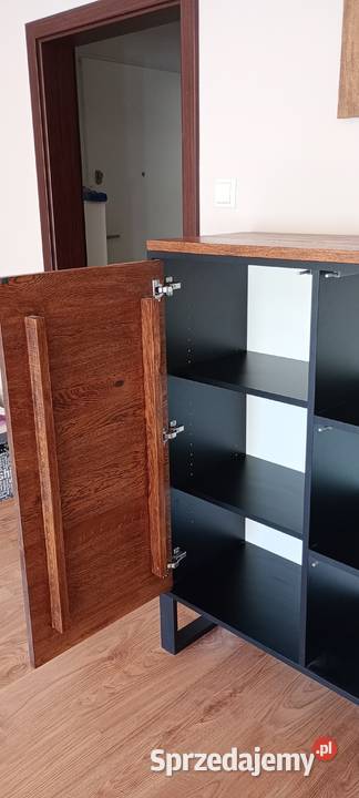 Komoda loft industrialna drewno metal