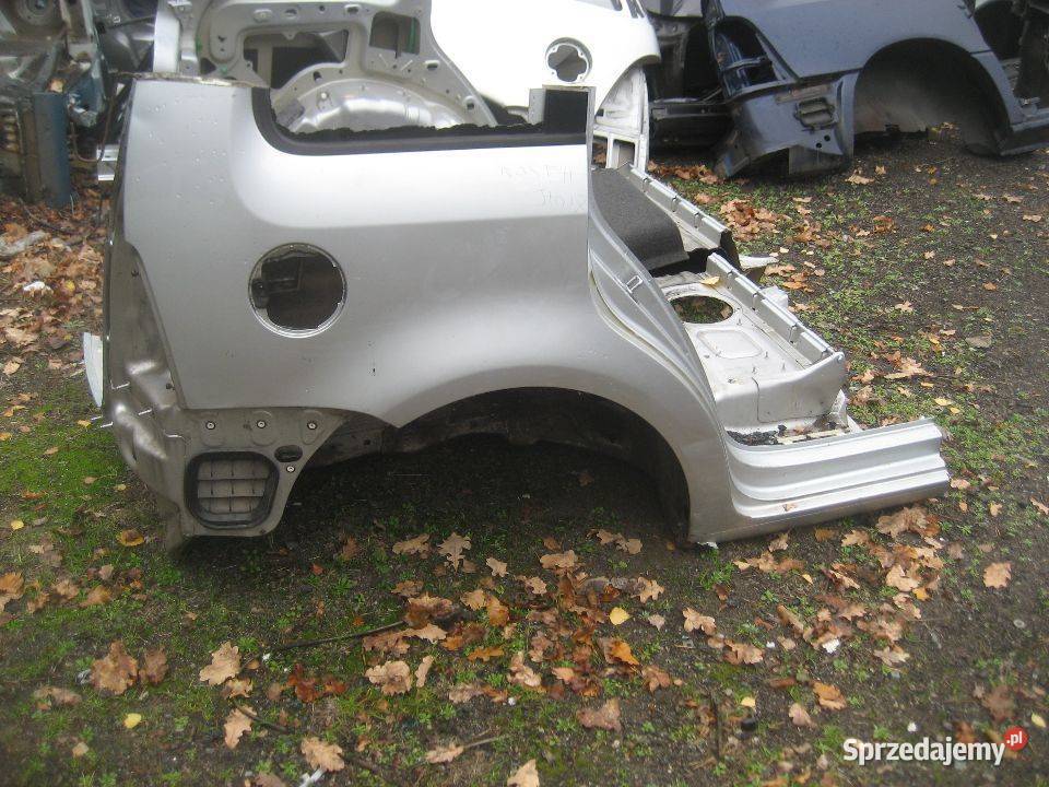 vw touran 0309r błotnik tył prawy kod lakieru