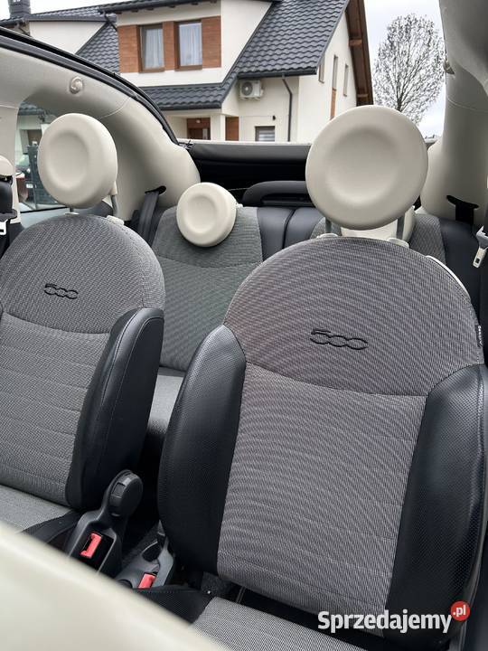Fiat 500 Fiat 500 c w super stanie mały przebieg nieuszkodzony Rzeszów