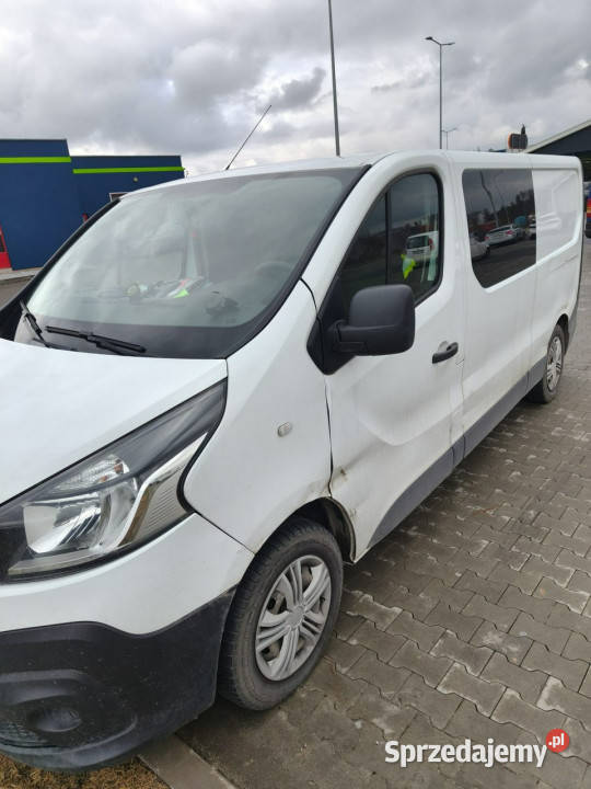 Renault Trafic long L2H1 brygadówka 6osobowy czujnik parkowania mazowieckie Warszawa