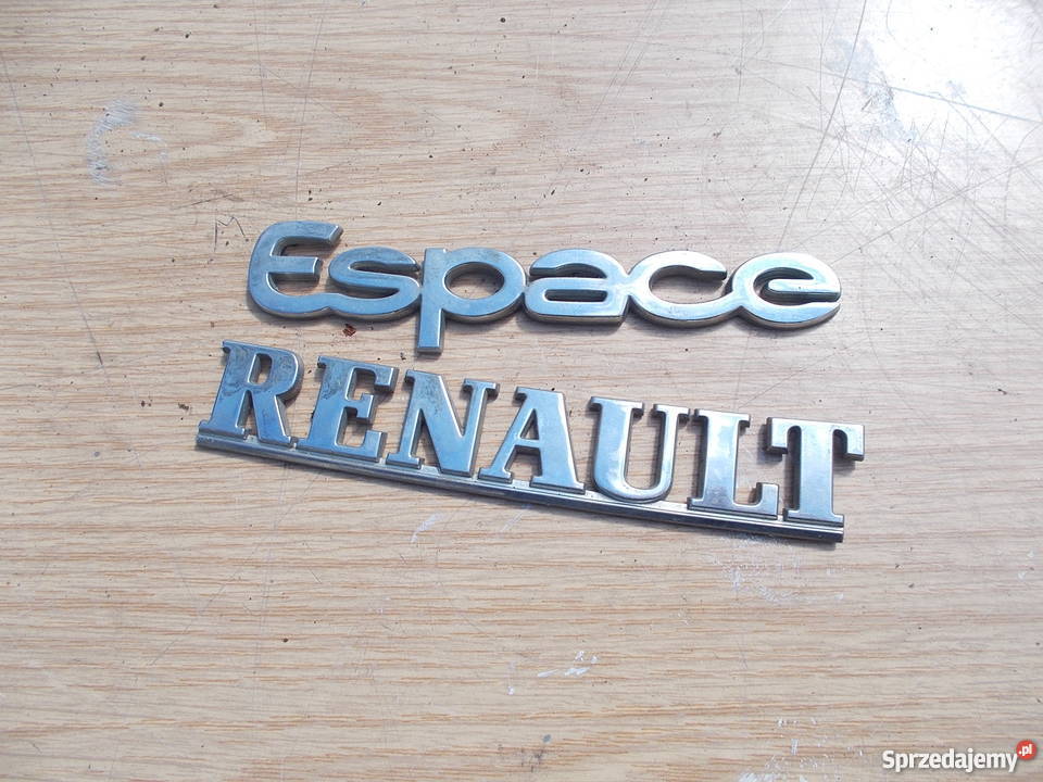 Renault Espace III 97r emblemat znaczek klapy Strzelce Krajeńskie sprzedam