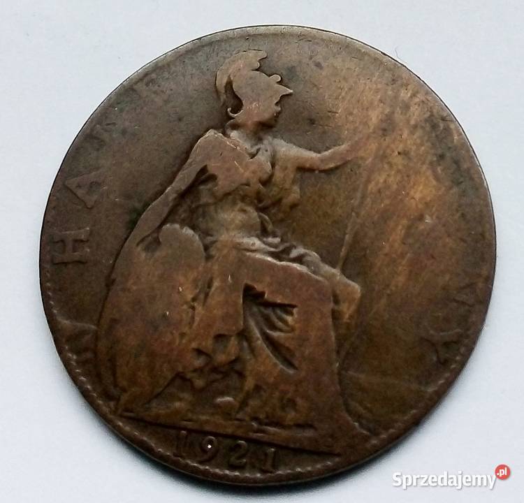 WIELKA BRYTANIAONE PENNY1921 r