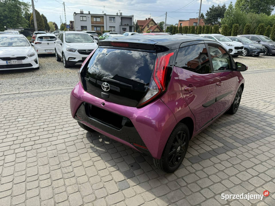 Toyota Aygo 10 72 Klima Kamera CarPlay II 2014 klimatyzacja śląskie Orzech