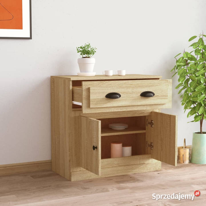 Szafka dąb sonoma 70x355x675 materiał Warszawa