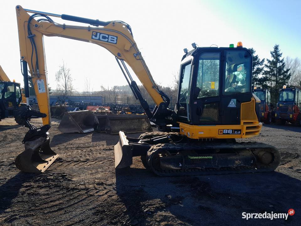 KOPARKA GĄSIENICOWA 9 TON JCB 86C2 90Z2 CAT Rok produkcji 2020 Krotoszyn