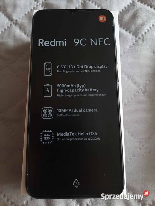 Xiaomi Redmi 9C NFC 2GB32GB Midnight Gray podlaskie Bielsk Podlaski sprzedam
