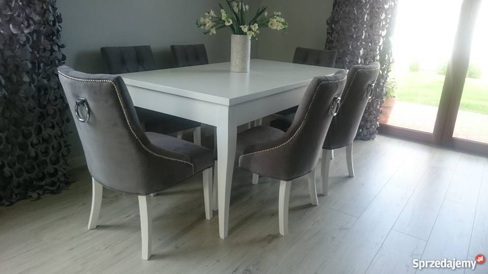 Tapicerowane chesterfield hampton krzesło shabby pomorskie sprzedam