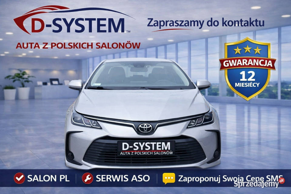 Toyota Corolla 2021 Salon Polska 1Właściciel kurtyny powietrzne