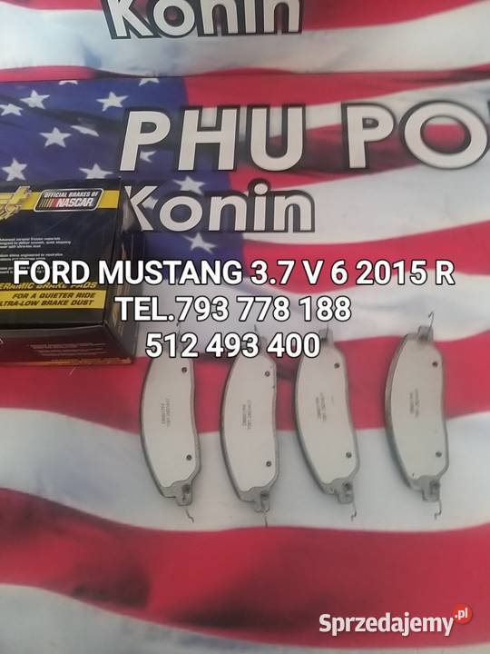 FORD MUSTANG 37 V 6 1520 R KLOCKI HAMULCOWE Kawnice
