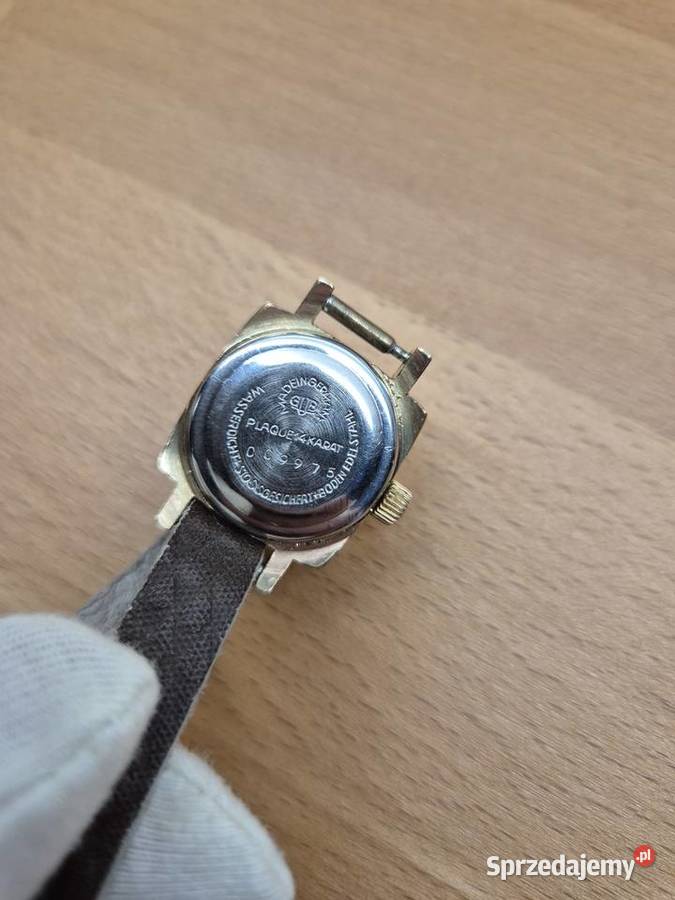 Damski zgarek Glashutte Au DDR Chorzów