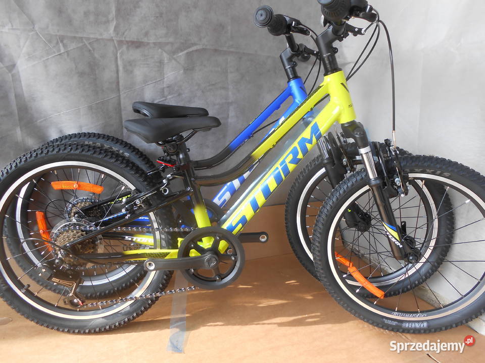 Rowerek Storm ALUMINIOWY 20 amortyzator Jordanowo
