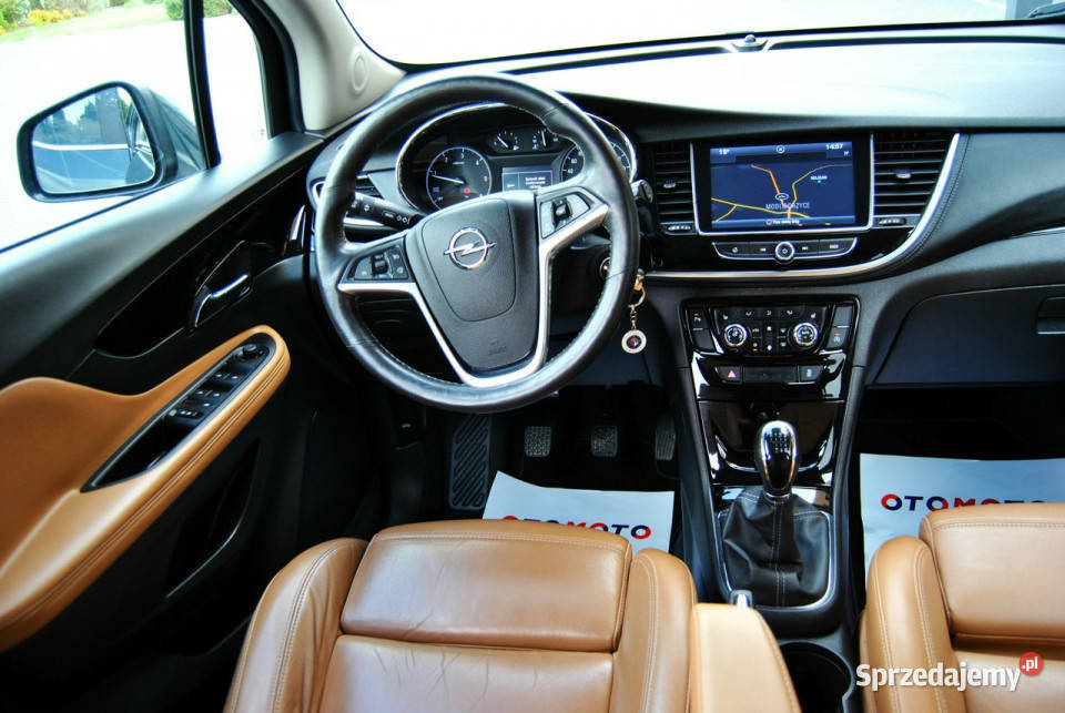 Opel Mokka X LEDY grzana SKÓRA i kierownica GPS manualna Modliborzyce