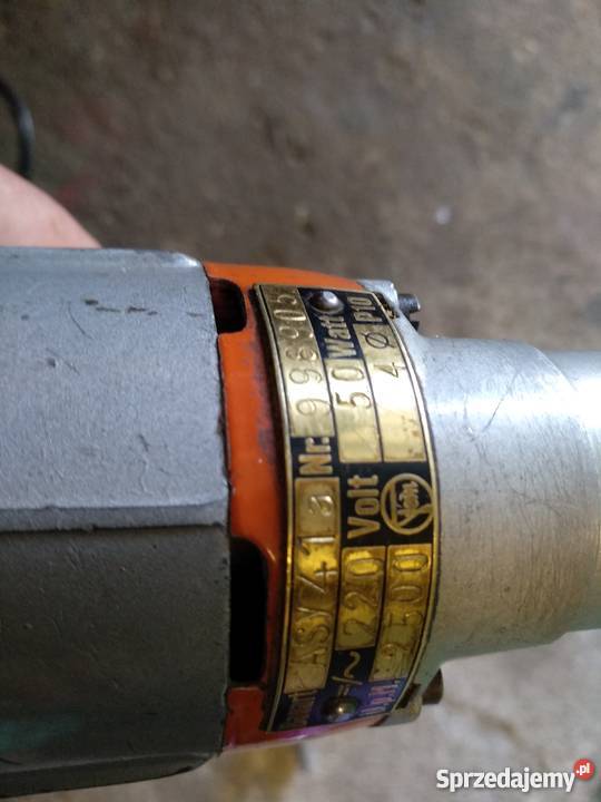 stara solidna mała wiertarka niemiecka fiterko