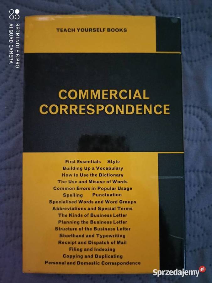 COMMERCIAL CORRESPONDENCE Addington Symonds Warszawa