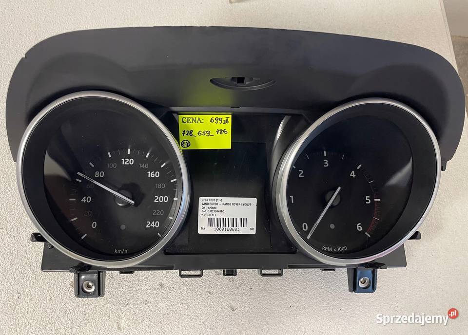 LICZNIK ZEGARY LAND ROVER KY3210F844ED Warszawa