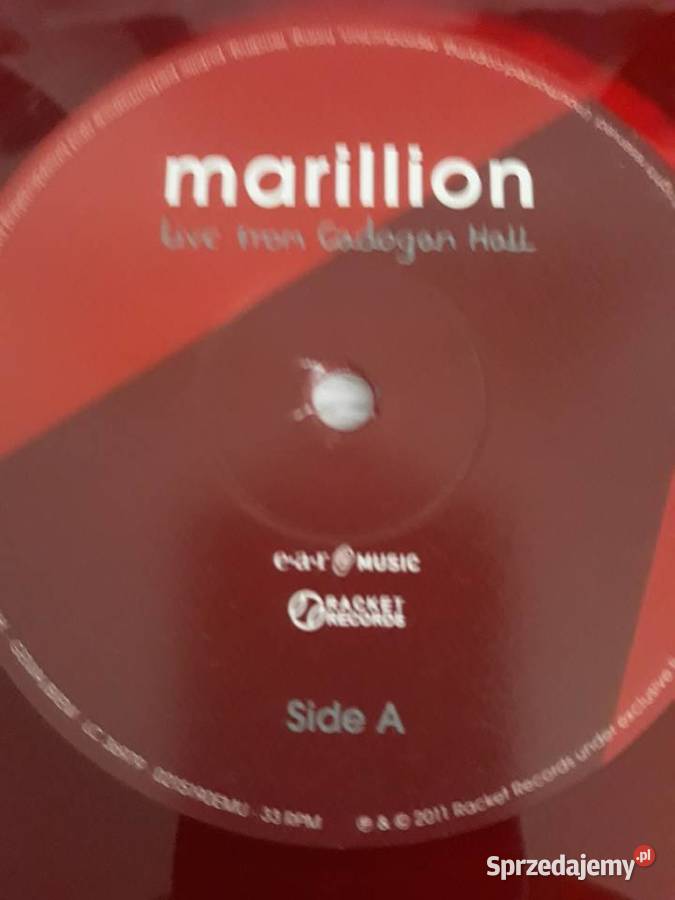 MARILLION Live From Cadogan Hall 4 LP rock Rzeszów
