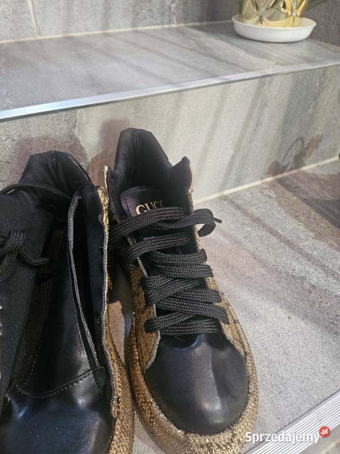 Piękne spacery buty kostkę Guci Mucharz