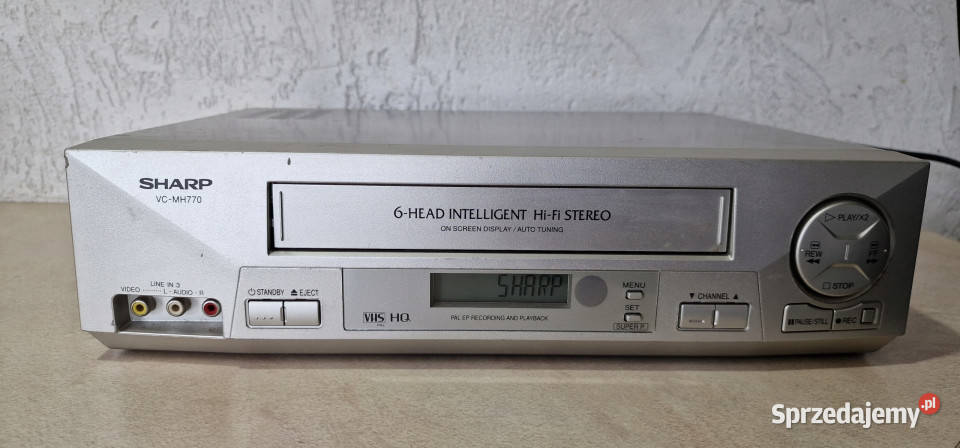 Video magnetowid SHARP VC MH 770 VCMH770 Międzychód