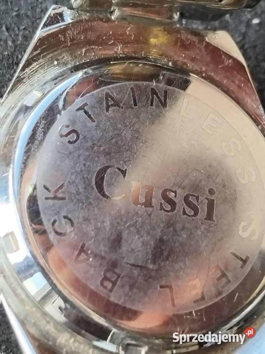 Zegarek męski Cussi kwarcowy prawie nowy 42mm Wagowo