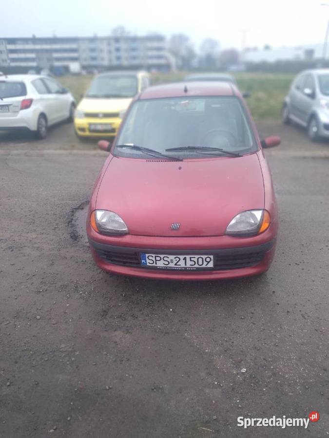 sprzedam fiata seiczeto z malym przebiegiem nieuszkodzony Tychy