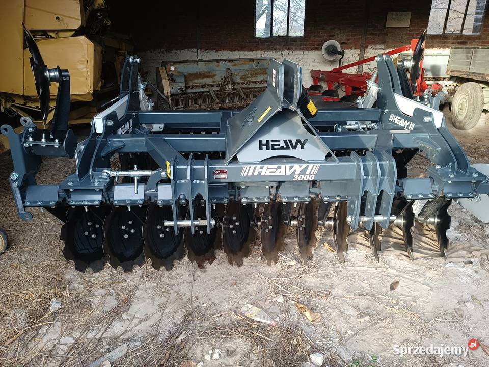 Brona talerzowa 3m Kamer Heawy 3000 nieuszkodzony Janów Lubelski