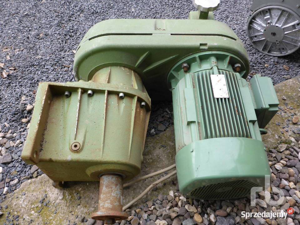 Reduktor z silnik VEM 11kW waga 250 wielkopolskie Ostrów Wielkopolski
