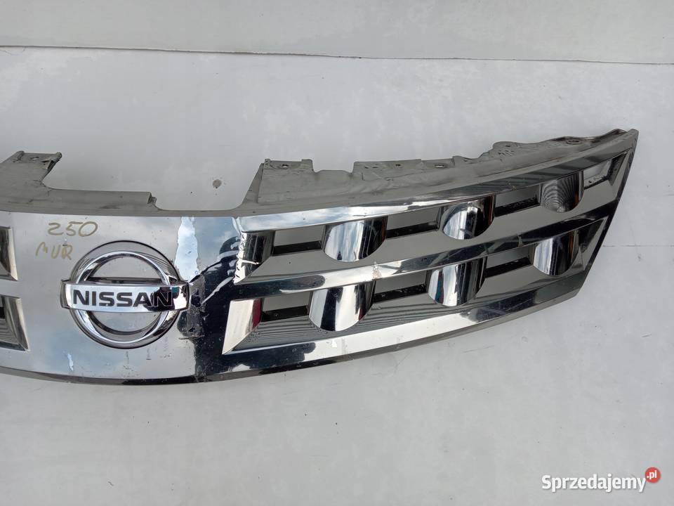 GRILL ATRAPA CHŁODNICY PRZÓD NISSAN MURANO Z50 Karoseria Nowy Tomyśl