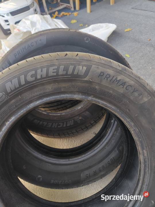 Michelin primacy 4 18565r15komplet Nowy Dwór Gdański sprzedam