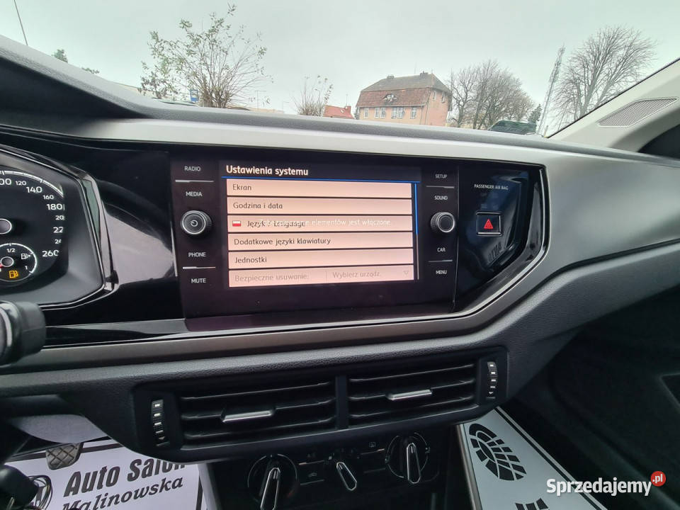 Volkswagen Polo 65 Klimatyzacja 2xPDC Sensory immobilizer Wągrowiec