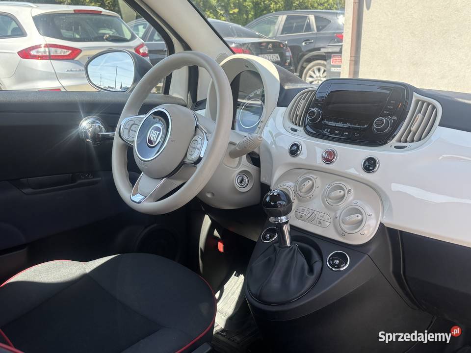 Fiat 500 Hybryda 2021r Polski Salon Niski czujnik zmierzchu Paniówki