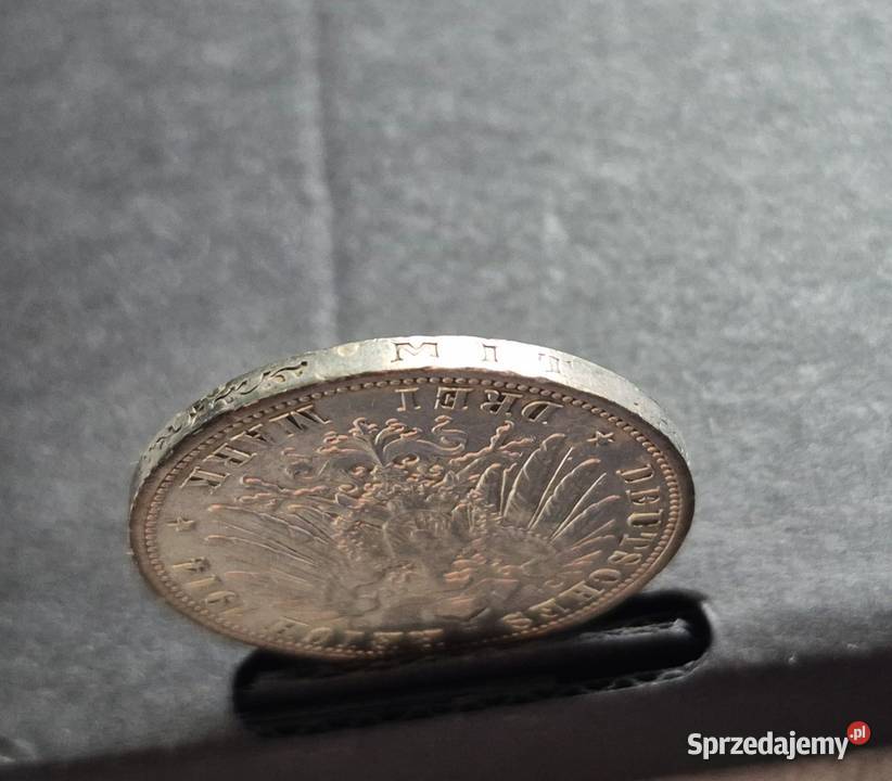 83 NIEMCY PRUSY 3 Marki 1914 r A Wola Kruszyńska