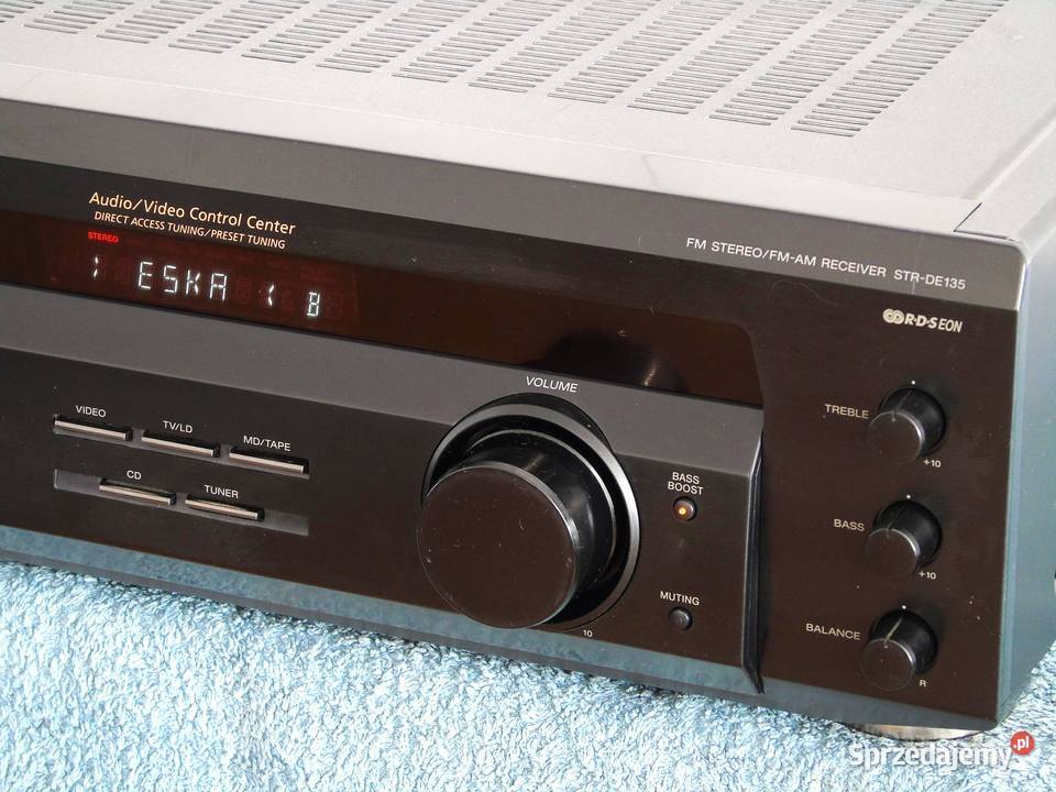 Wzmacniacz z radiem Sony STRDE135 RDS sprawny 2x sprzedam