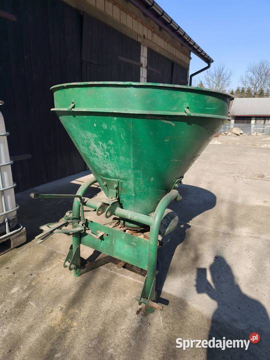 Rozsiewacz do nawozu lejek stożek podkarpackie Boratyn