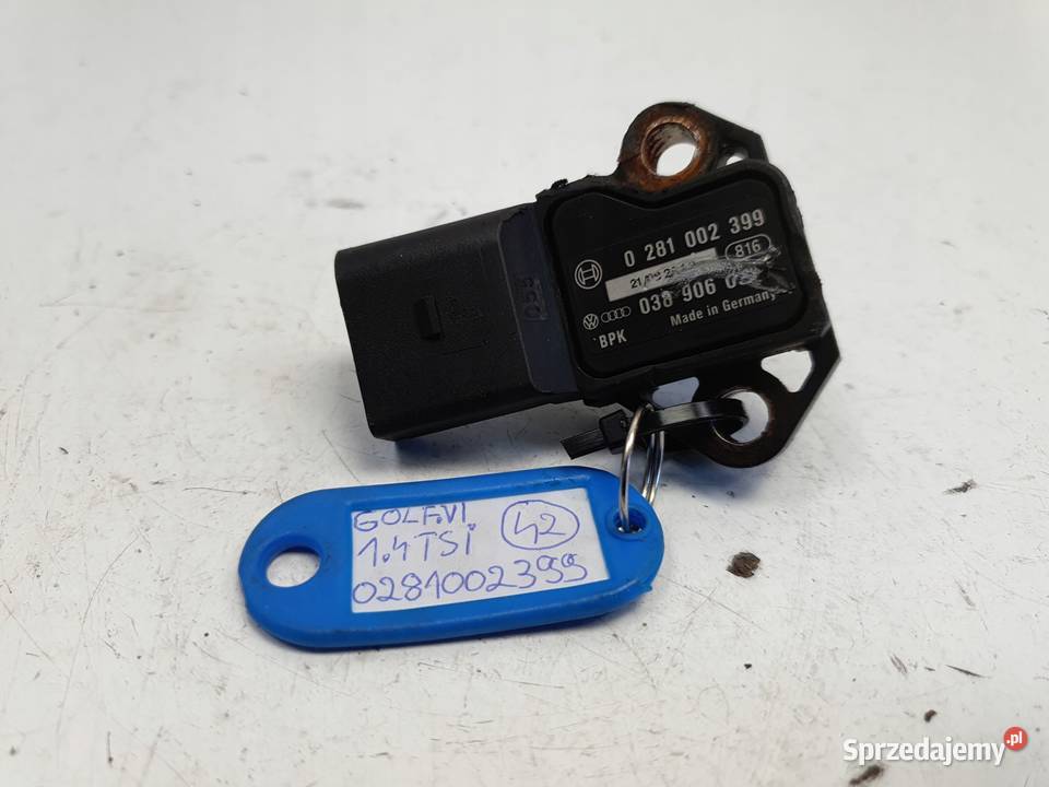 VW Golf VI 14 TSI CZUJNIK DOŁADOWANIA Map sensor Chełm sprzedam