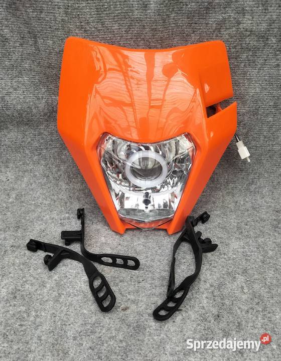KTM EXC EXCF enduro lampa reflektor LED soczewka Leszno